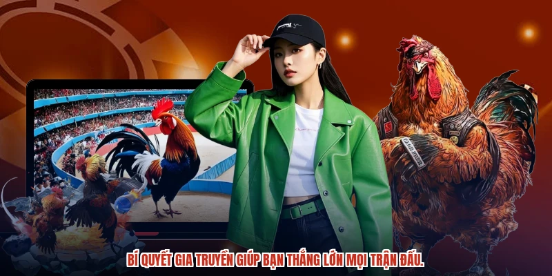Bí quyết gia truyền giúp bạn thắng lớn mọi trận đấu. Bí quyết gia truyền giúp bạn thắng lớn mọi trận đấu.