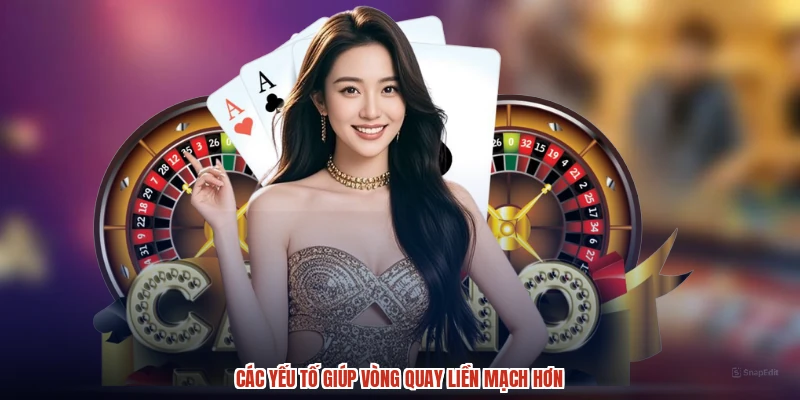 Các yếu tố giúp vòng quay liền mạch hơn